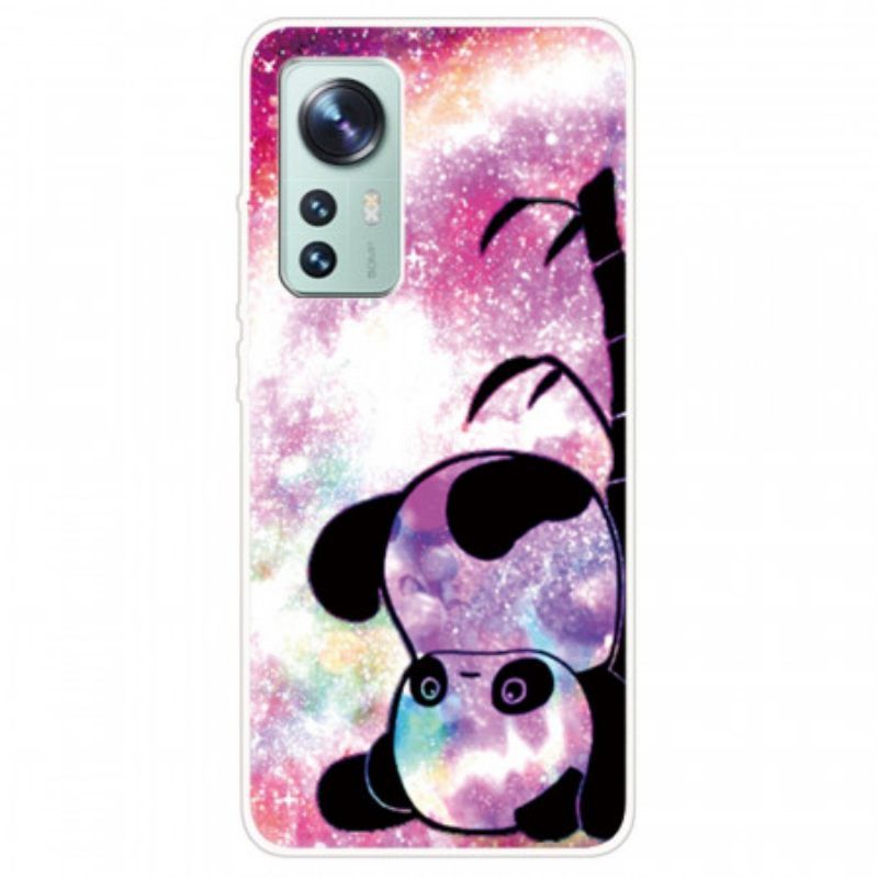 Θήκη Xiaomi 12 Pro Silicone Panda Ανάποδα